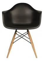 Comprar Sillón De Comedor Diseño Plástico Base Madera - Eames X2
