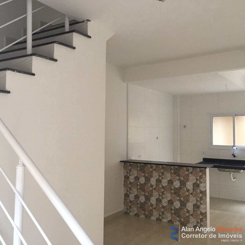 Imagem 5 de 16 de Sobrado De Condomínio Com 2 Dorms, Aviação, Praia Grande - R$ 255 Mil, Cod: 965 - V965