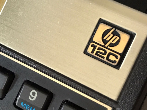 Calculadora Financeira Hp 12c Gold + Case (sem Baterias) Gold (Usado)