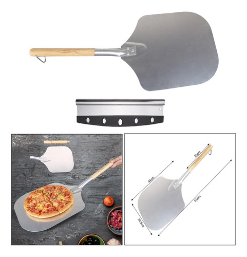 Espátula De Pala Con Mango De Madera Desmontable Para Pelar