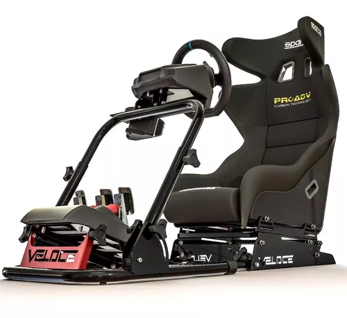 Cockpit Simulador Suporte Para Volante Ve3 KaBuM