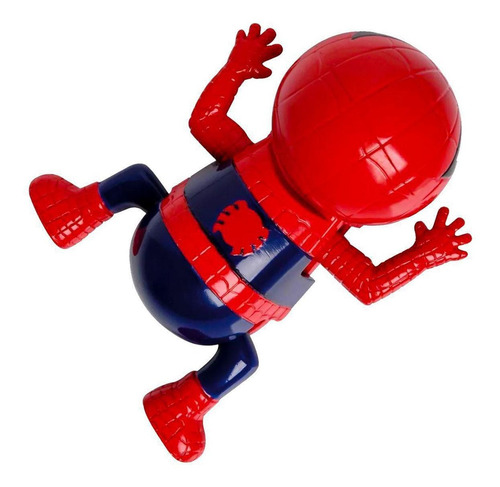 Imagem 7 de 8 de Boneco Homem Aranha Spider Man Deslizante Na Parede Candide