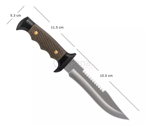 Cuchillo Muela Bowie Mod. 500572 - Protek-1  Equipo de Seguridad y  Protección en Sinaloa