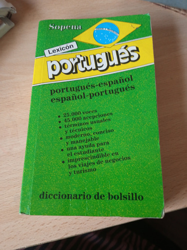 Diccionario Portugues, Espanol, Portugues De Bolsillo