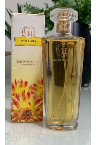 Perfume Ch Concept Ii Pure Amber Edt 50ml Raridade