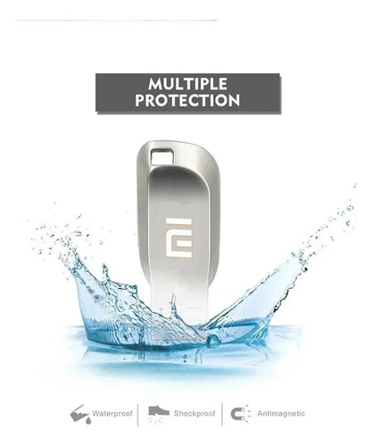 Pendrive 2tb Usb 3.0 Metal Disco U Plateado Pendrive