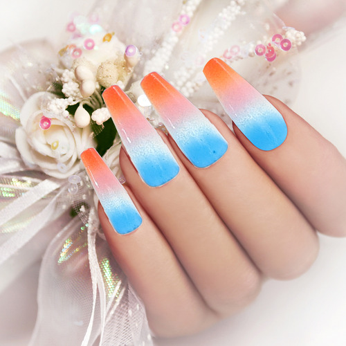 Decoraciones De Uñas Para Colorear Uñas Postizas Para Niña,