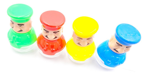 50 Saleros Modelo Chef Tapa De Colores