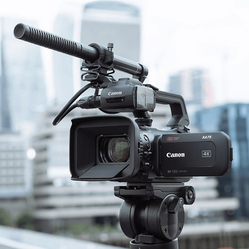 Videocámara Canon Xa75 Professional 4k Hdmi 3G-SDI de doble píxel en color negro