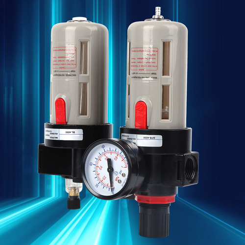 Tratamiento De Fuente De Filtro De Aire Comprimido Con Separ