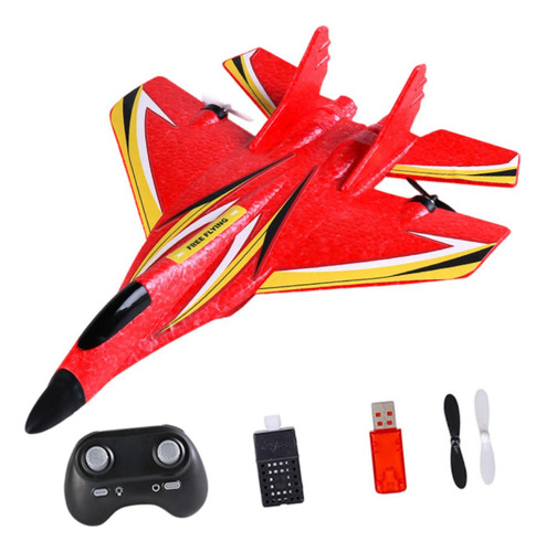 Juguete De Avión De Avión Rc, Batería Roja Individual