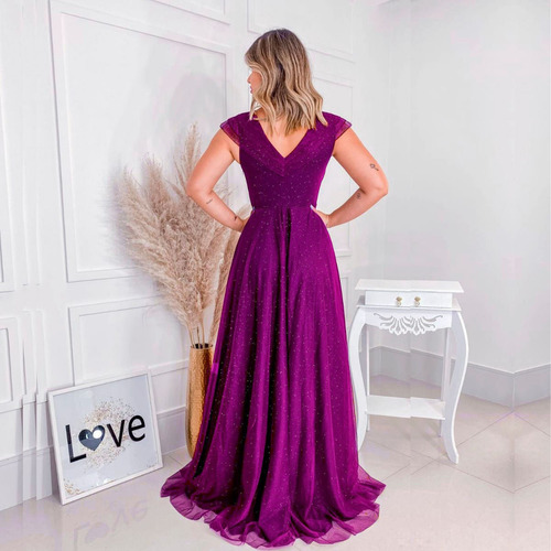 Vestidos Femininos Festa Longo Azul Serenity Madrinha Barato