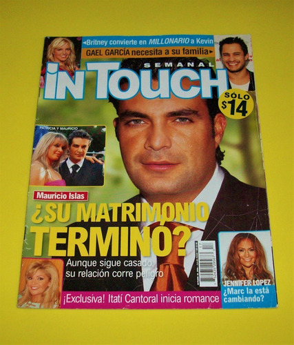 Mauricio Islas Revista In Touch Bibi Gaytan Itati Cantoral 