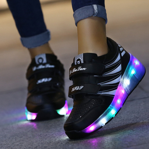 Patines Heelys Recargables Con Luces Led Parpadeantes Para J
