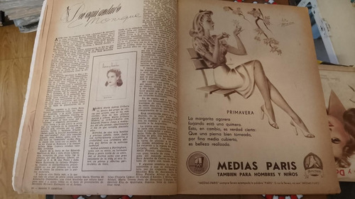 Damas Y Damitas Septiembre 1945 Moda Vintage Femenina (Usado)