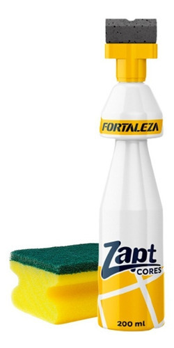 Zapt Tinta Para Rejunte Branco Fortaleza 200ml