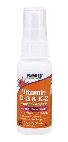 Vitamina D3 & K2 Liposomal Spray Sistema Inmune Huesos