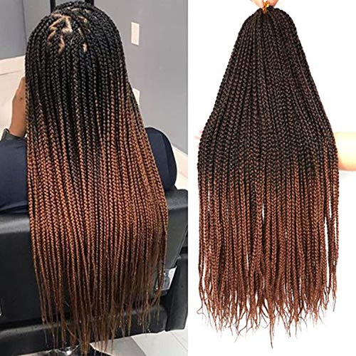 Extensiones De Pelo Sintético De Ganchillo Kanekalon