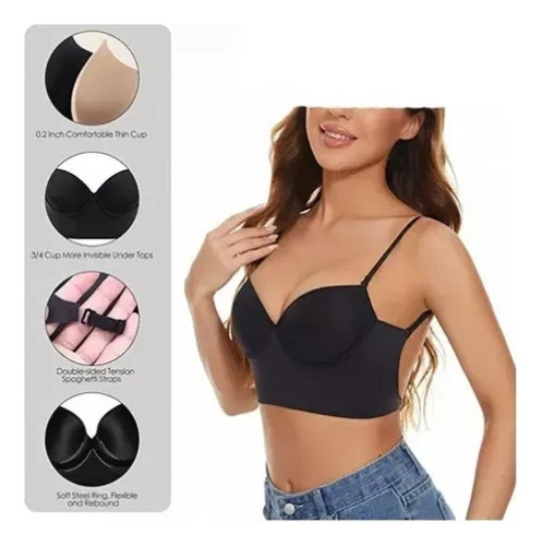 Xt ¡escote De Sujetador Con Espalda Descubierta! 3