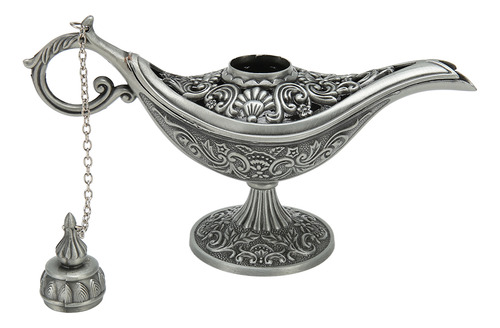 Tablero De Mesa De Peltre Antiguo Con Decoración Árabe, Alea