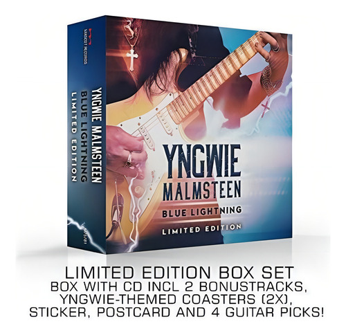 Yngwie Malmsteen - Blue Lightning (caixa de luxo) Cd Imp Novo