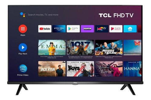 Televisor Tcl 43  43s60a Fhd Led Plano Smart Tv Android
