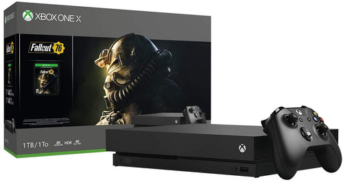 Xbox One X 1tb - Fallout 76 Bundle 4k
