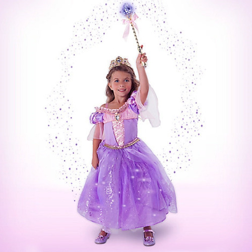 Disfraz Vestido Princesa Rapunzel Disney Store Original