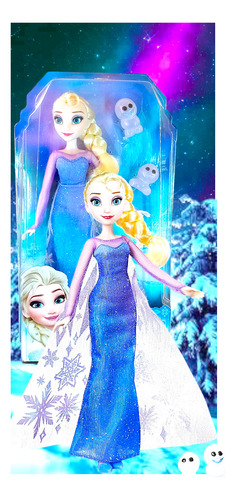 Muñeca Disney Frozen Elsa Northern Lights Hasbro 2015