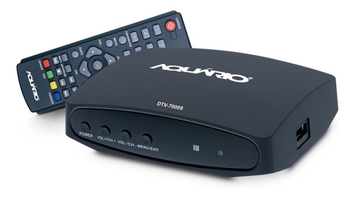 Imagem 2 de 3 de Conversor Digital Para Tv Aquário Full Hd Com Cabo Hdmi