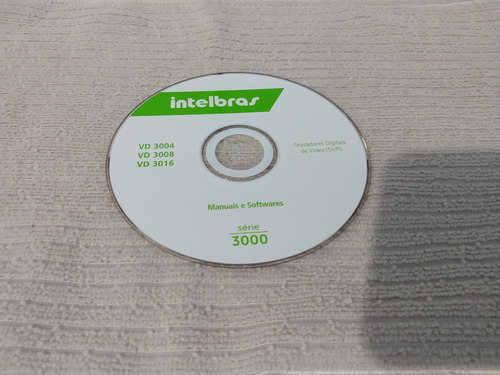 Cd - Intelbras - Manuais E Softwares - Série 3000