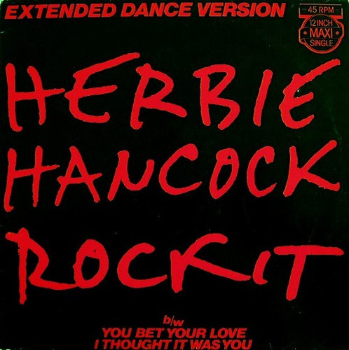 Vinilo 12  De Herbie Hancock - Rock It 