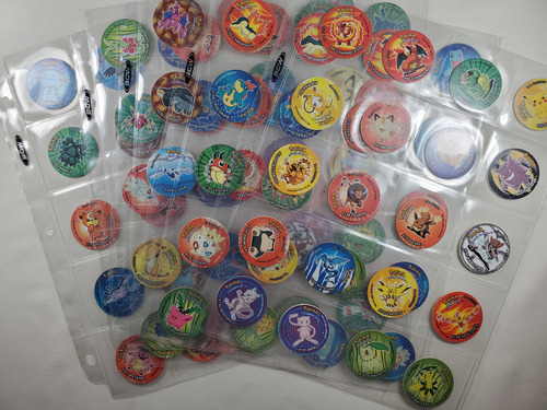 Colección De Tazos Pokémon 3 Sin Sticker 88/88 Piezas (Usado)