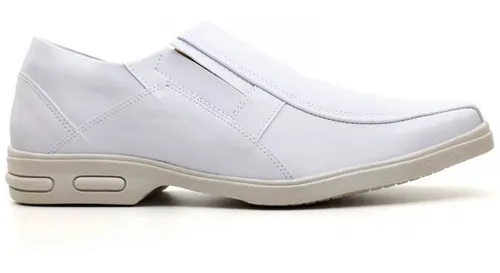 Sapato Social Masculino Enfermagem Branco Sapataria Bertelli