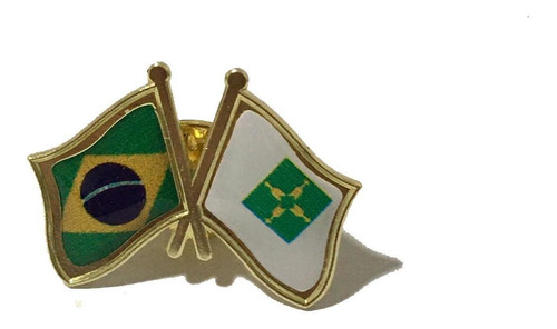 Pin Da Bandeira Do Brasil X Distrito Federal