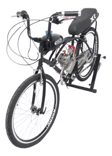 Bicicleta Motorizada 100cc Freio E Garfo Simples Banco Xr