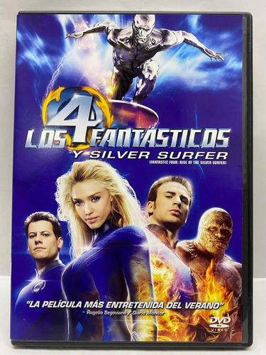 Los 4 Fantásticos + Silver Surfer | Paquete 2 Dvd Español