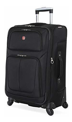 Equipaje Rodante Expandible Swissgear Sion, Negro, 25