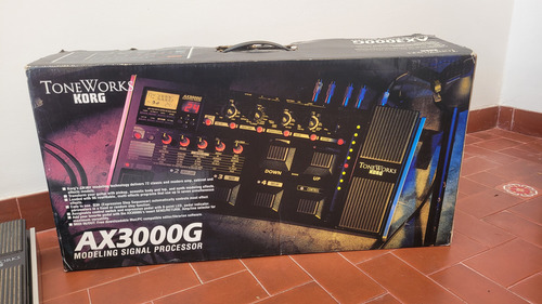 Pedalera Korg Ax3000g Negro