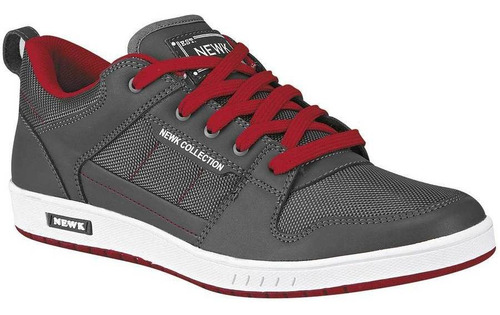 Tenis Casual De Newk Para Hombre Gris F87301 T6