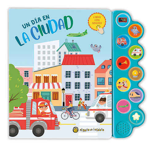 Libro Un Dia En La Ciudad - Libro Con Sonido