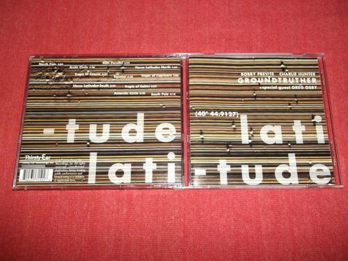 Groundtruther - Latitude Cd Imp Ed 2004 Mdisk