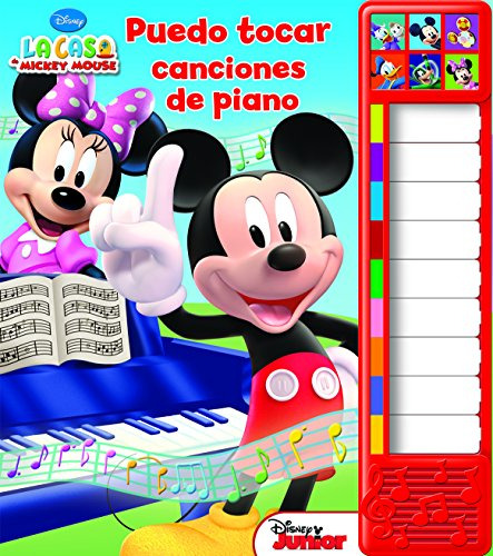 Libro Puedo Tocar Canciones De Piano (la Casa De Mickey Mous