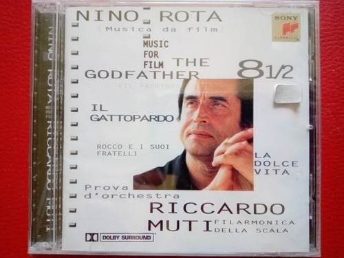 Cd Nino Rotamusica Da Film (the Goodfather, Il Gattop Tz031