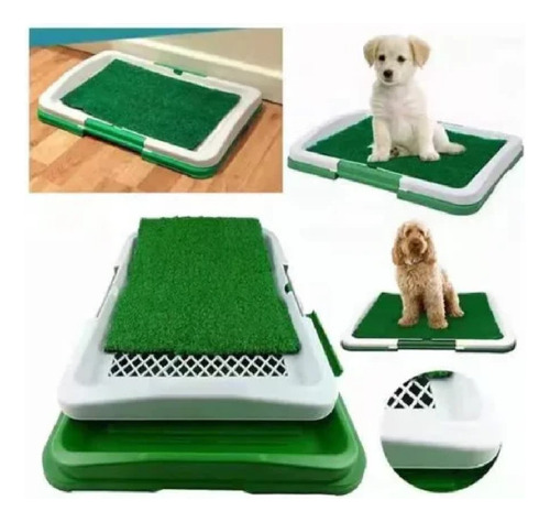 Tapete Entrenador De Perro Para Ir Al Baño Cesped Lavable