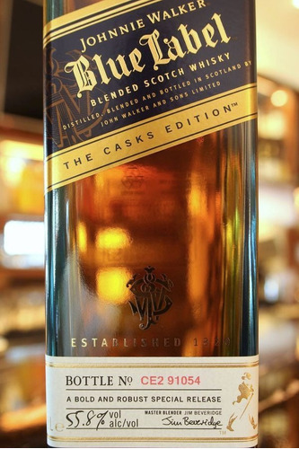 Whisky Johnnie Walker Blue Label The Casks Edition 1lt