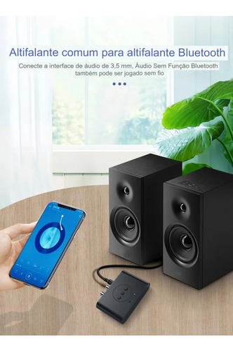 Receptor De Áudio Spdif Nfc Usb Fm Bluetooth 5.0