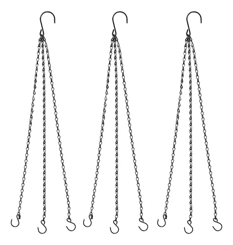 Cestas Colgantes Con Cadenas Para Plantas Y Linternas