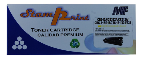 Toner Stamprint Cb542a 542a Para Cp1215/cm1312/cp1518