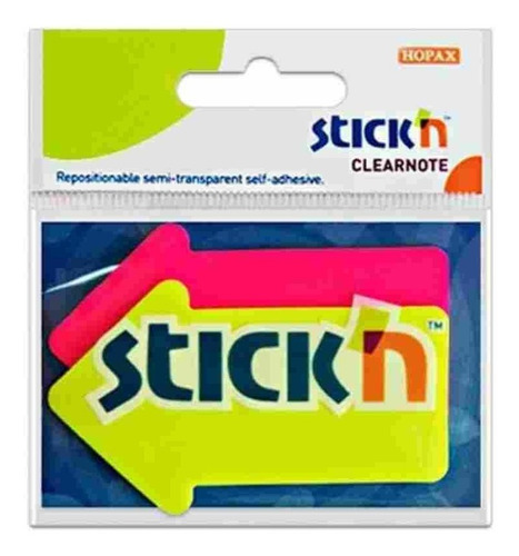 Notas Autoadhesivas Stickn Con Forma De Flecha En 2 Colores